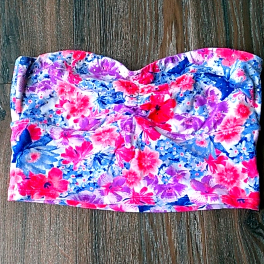 Flower crop top